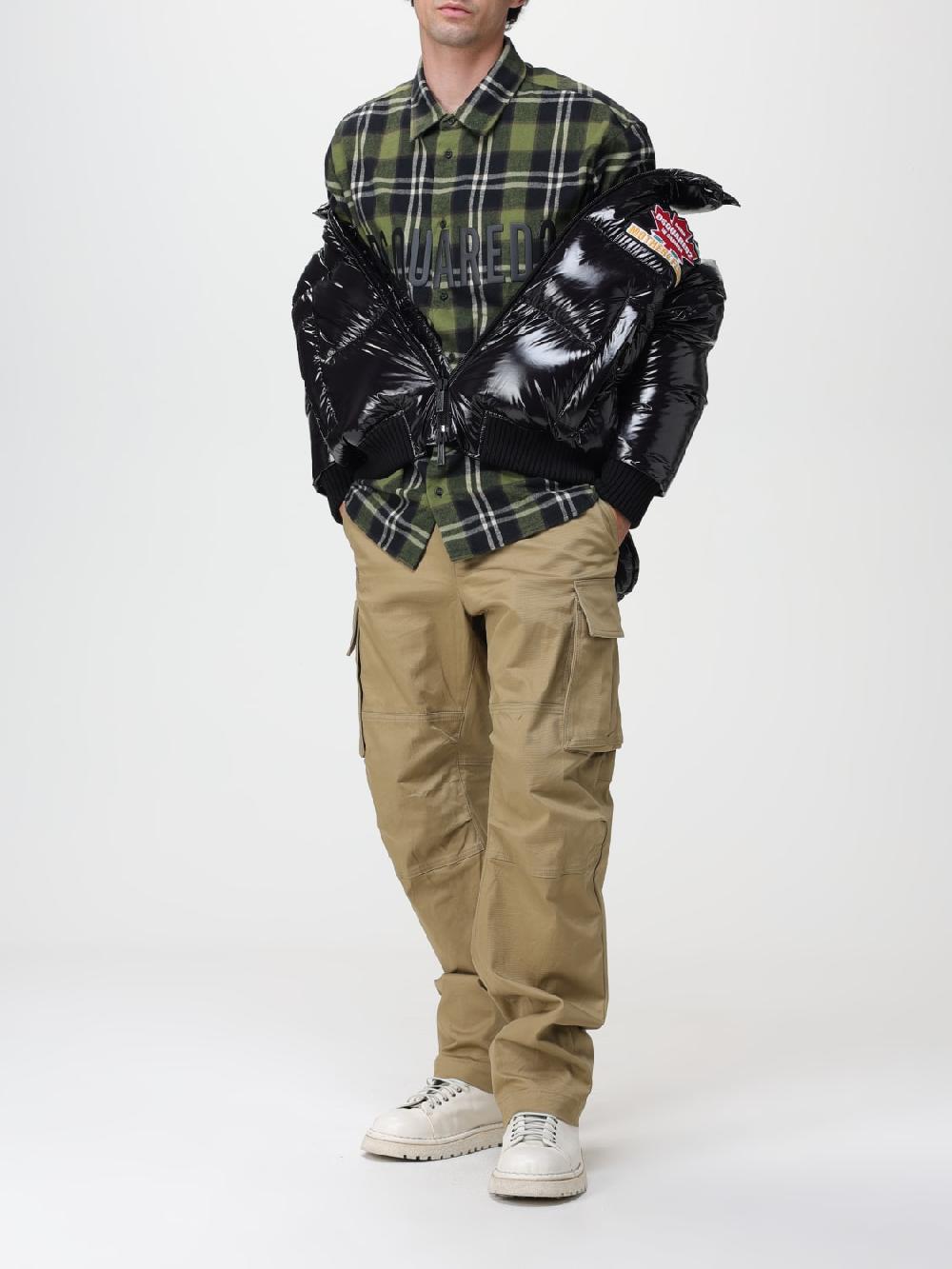 Giglio Camicia Dsquared2 In Cotone Con Stampa Tartan