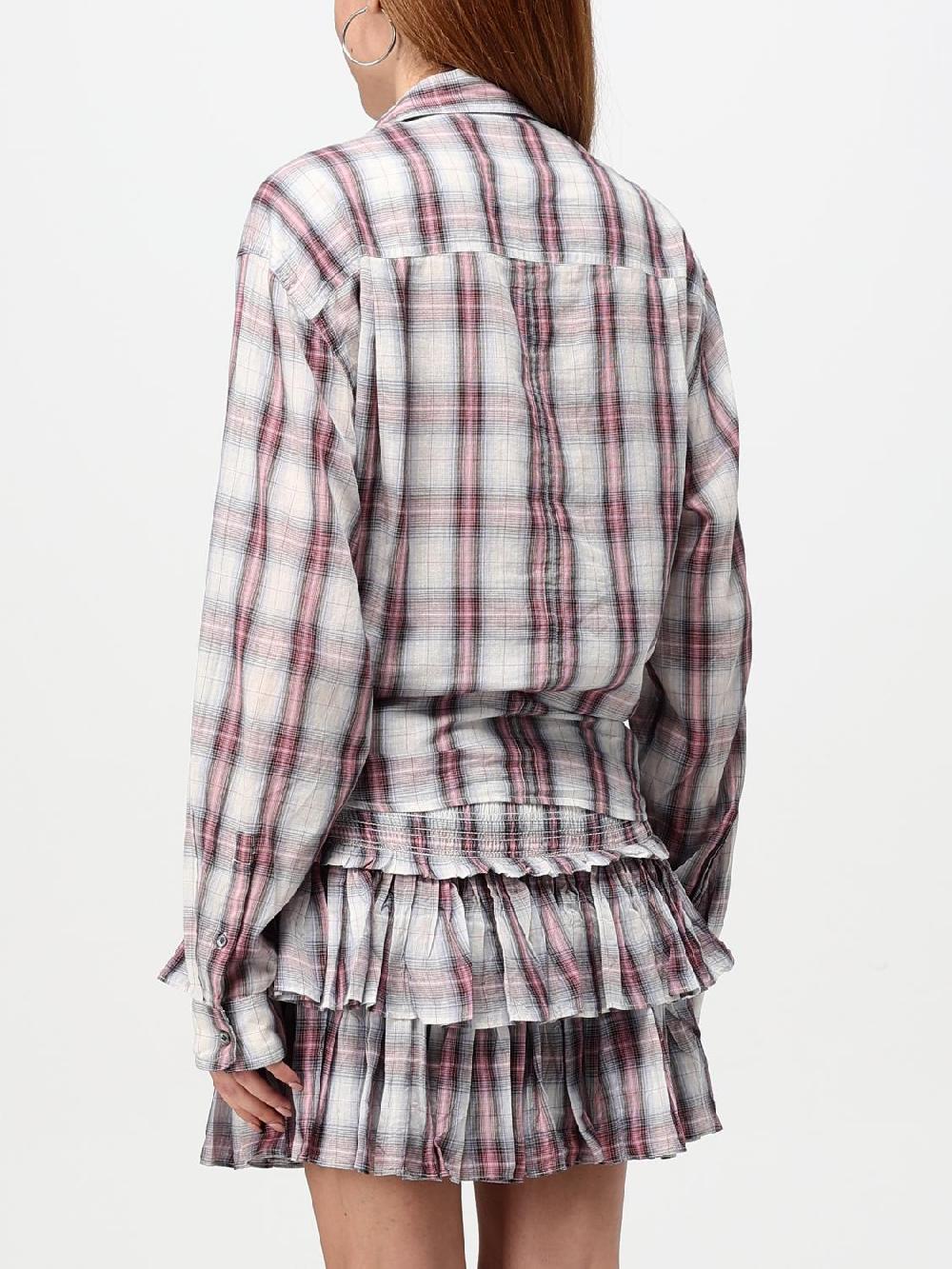 Giglio Camicia Isabel Marant Etoile In Cotone Check