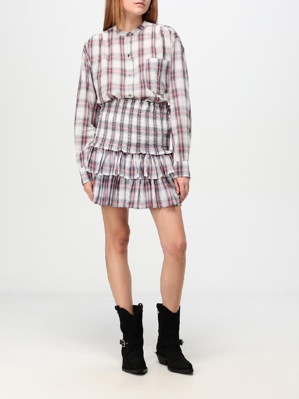 Giglio Camicia Isabel Marant Etoile In Cotone Check