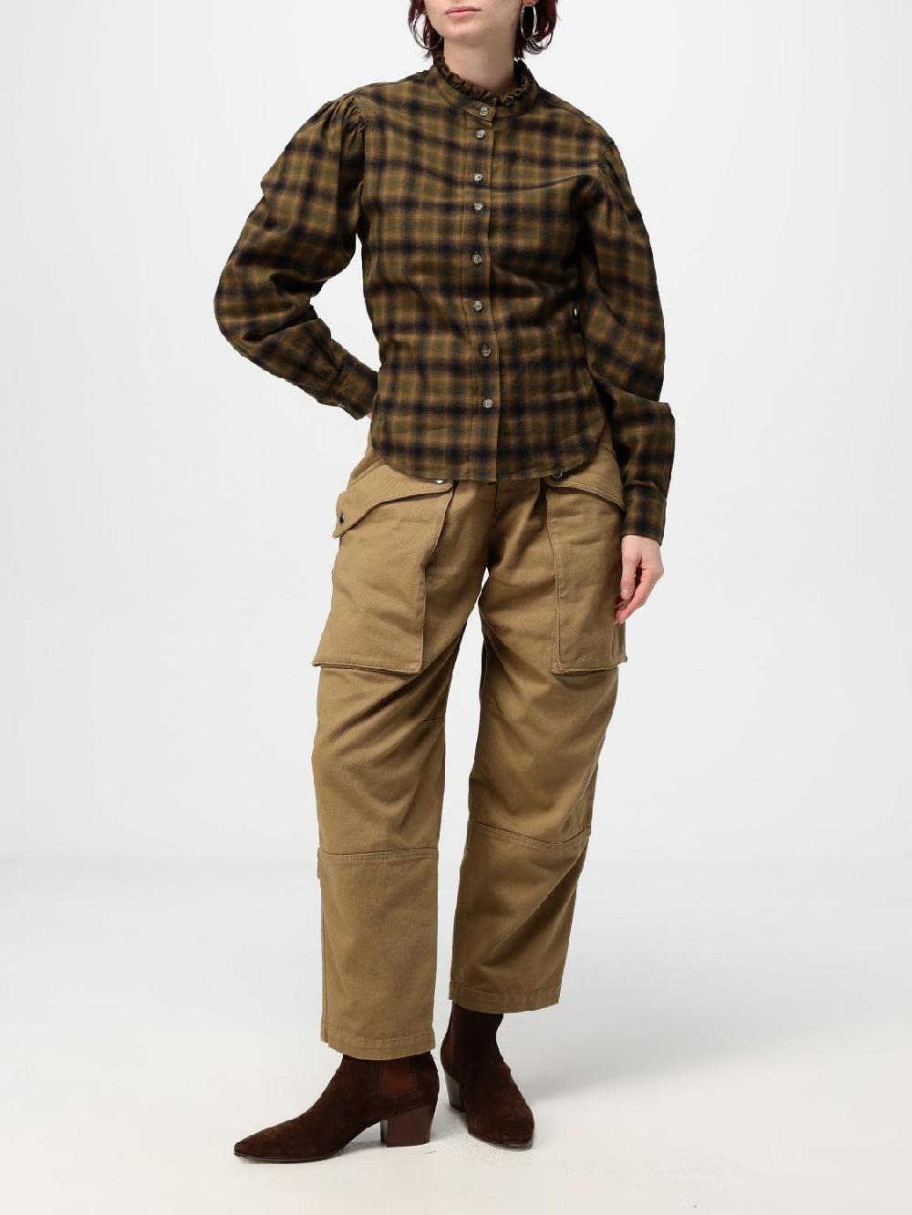Giglio Camicia Isabel Marant Etoile In Cotone Check