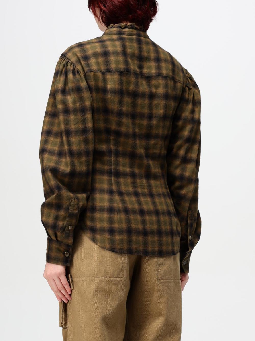 Giglio Camicia Isabel Marant Etoile In Cotone Check