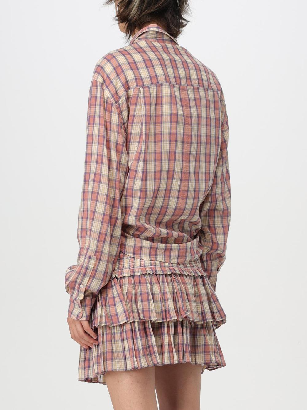 Giglio Camicia Isabel Marant Etoile In Cotone Check