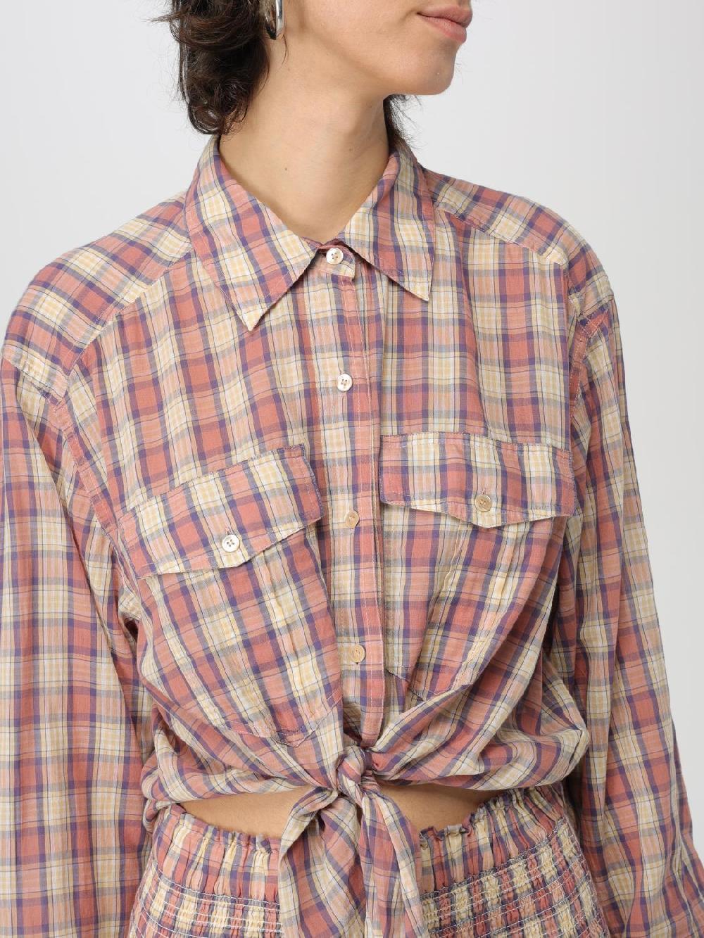 Giglio Camicia Isabel Marant Etoile In Cotone Check