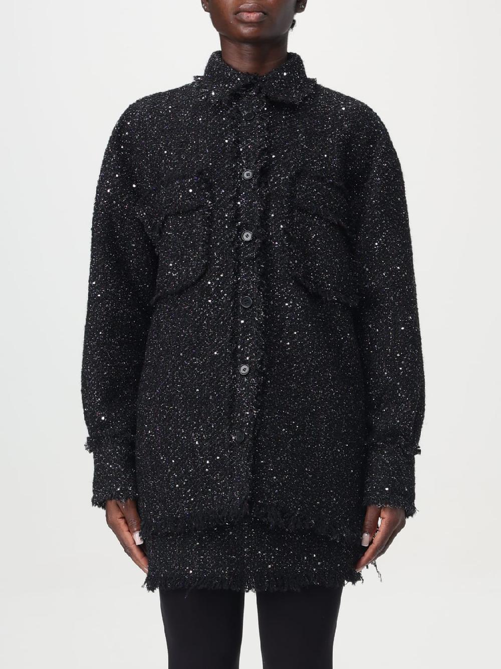 Giglio Camicia MSGM in tessuto con paillettes all over