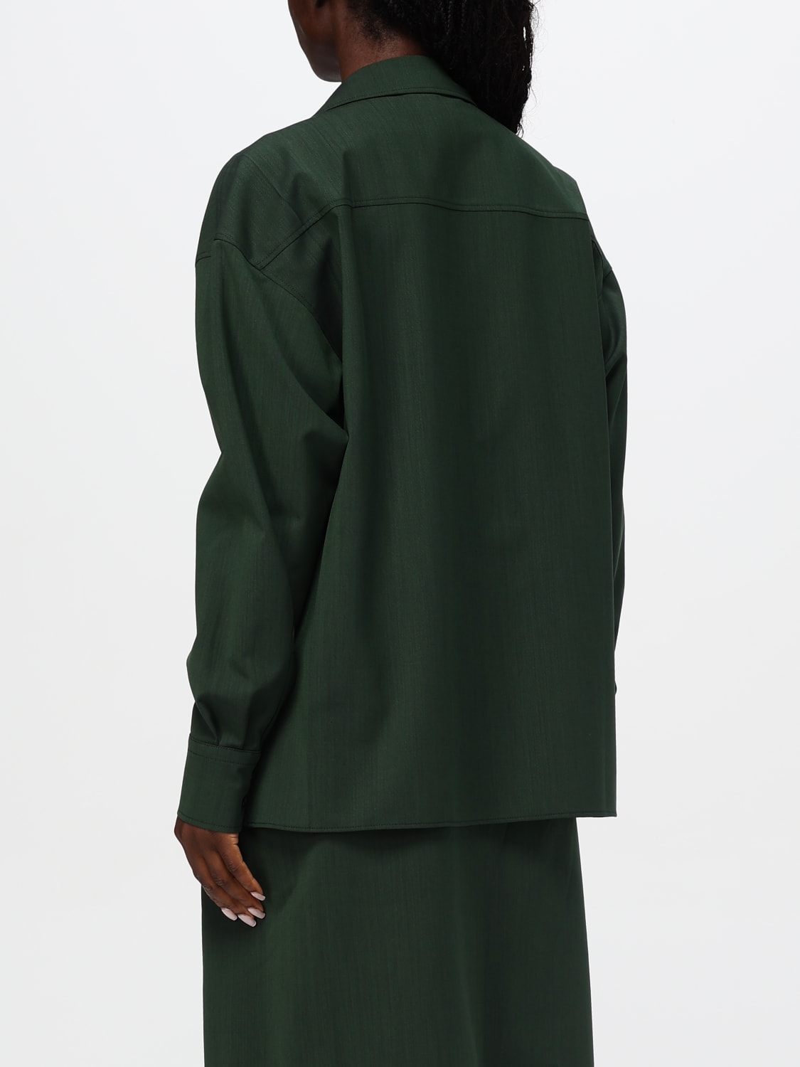 Giglio Camicia Philosophy Di Lorenzo Serafini In Misto Lana