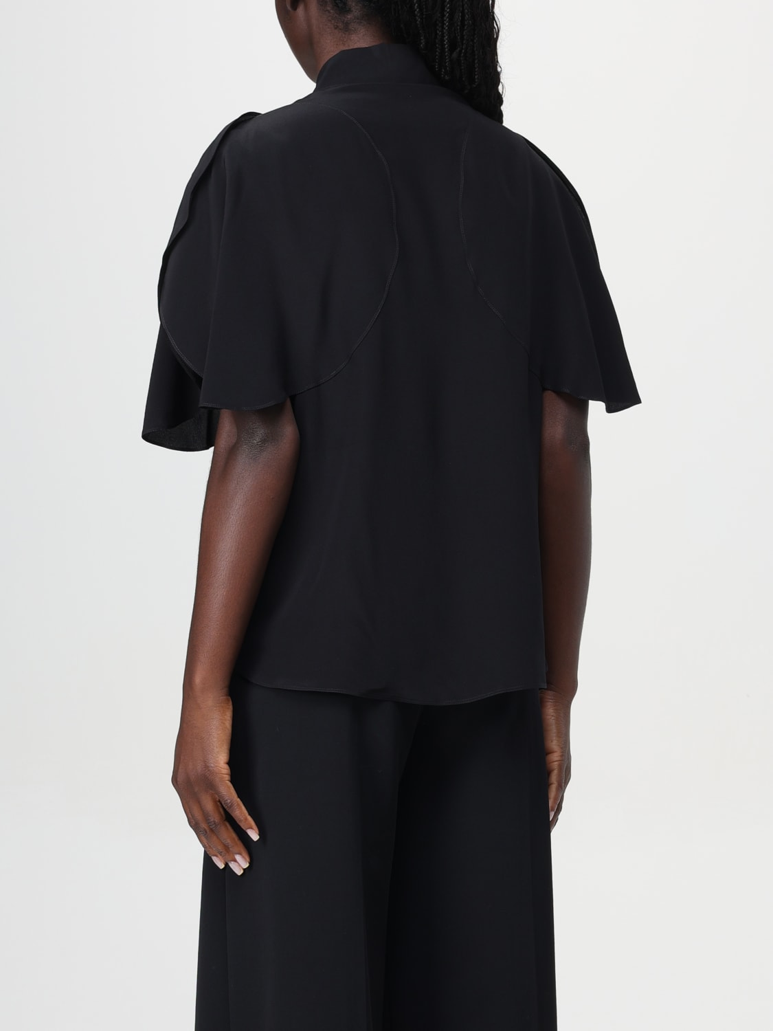 Giglio Camicia Stella McCartney In Seta Con Rouches