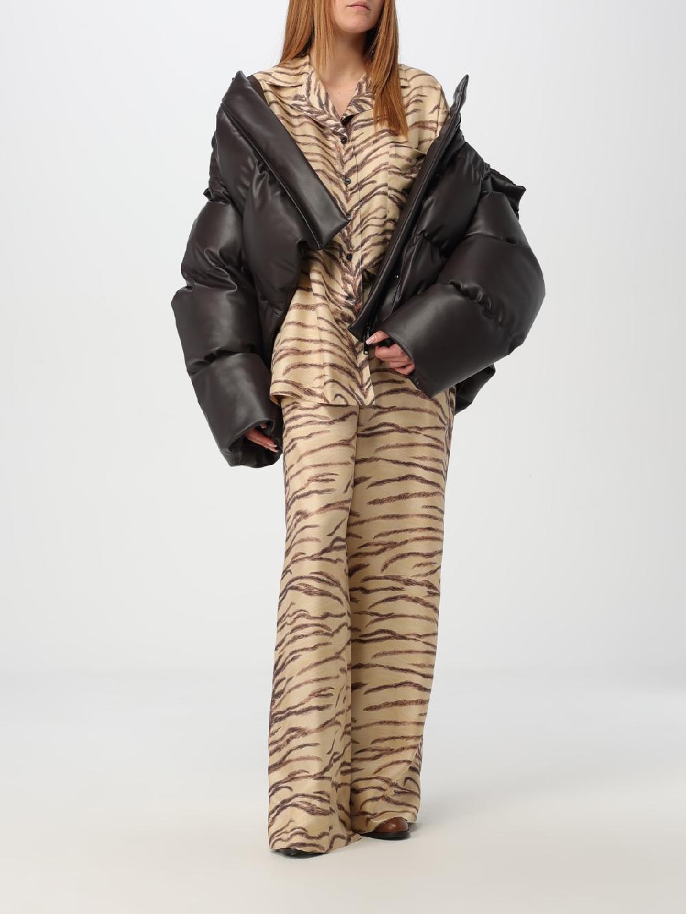Giglio Camicia Stella McCartney In Seta Stampa Animalier