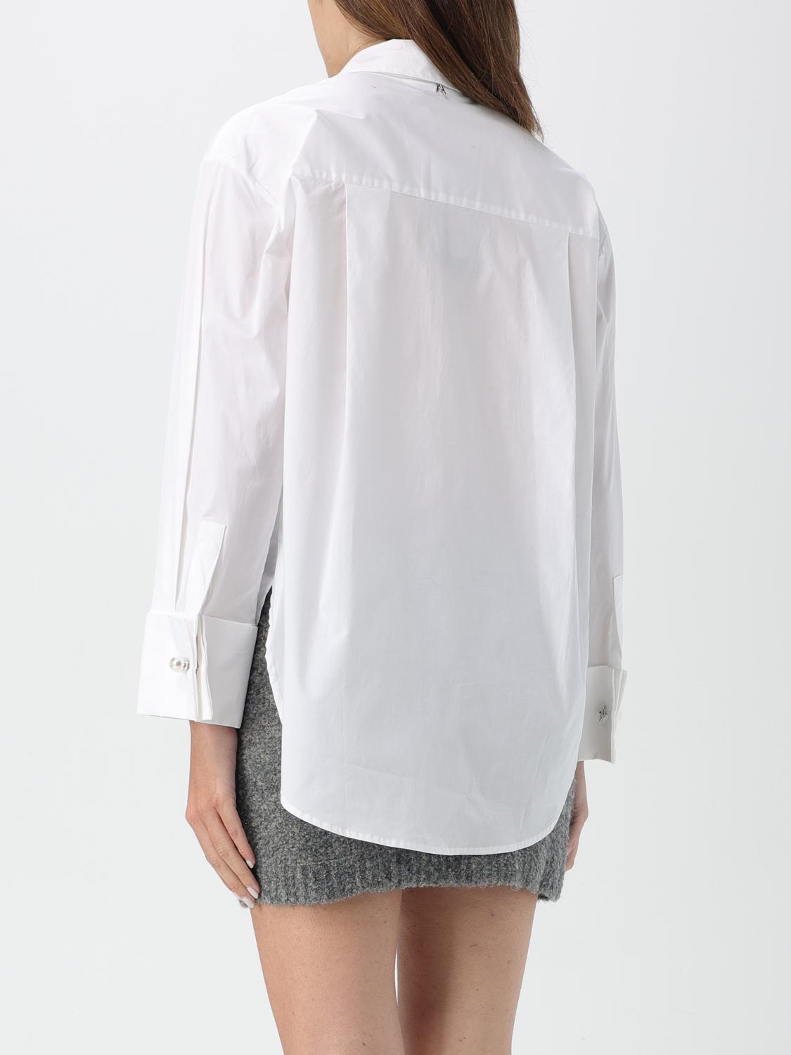 Giglio Camicia Twinset - Actitude In Cotone Con Strass