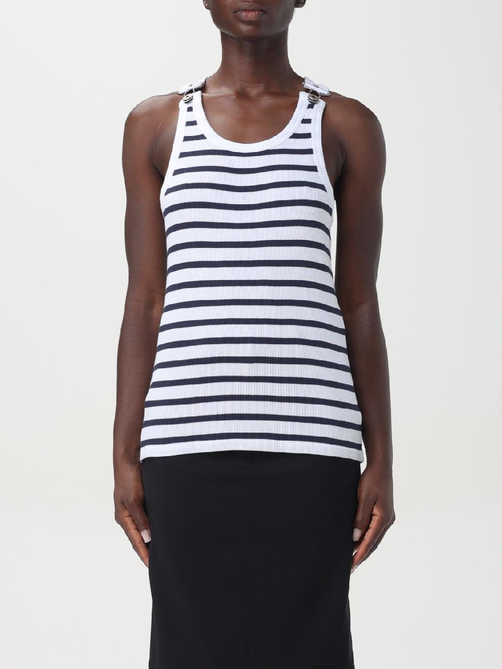 Giglio Canotta Jean Paul Gaultier in cotone a righe