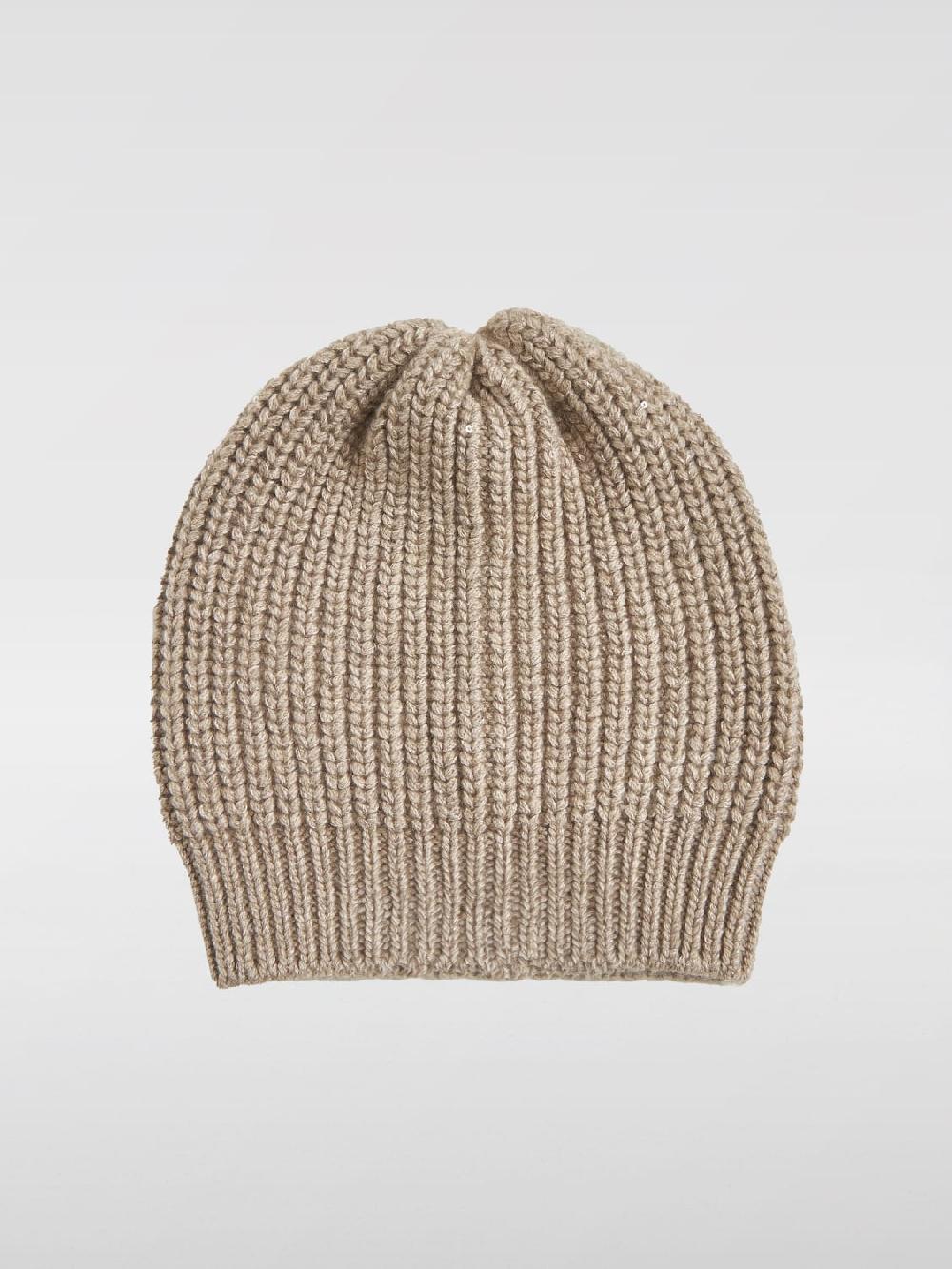 Giglio Cappello a berretto Brunello Cucinelli con strass