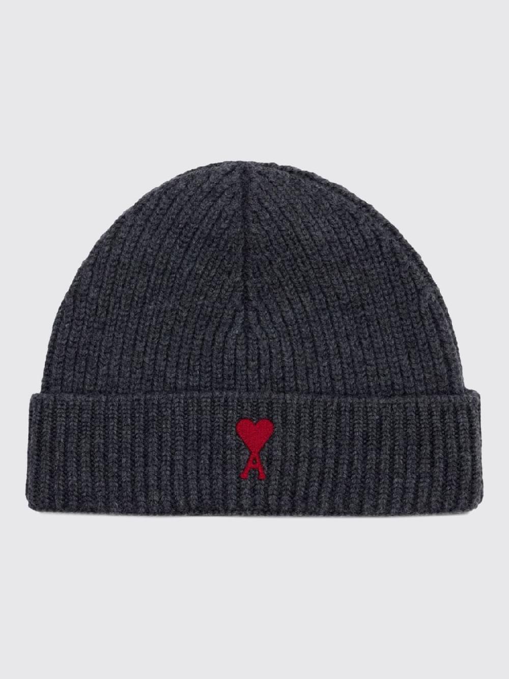 Giglio Cappello a berretto con logo ricamato Ami Paris