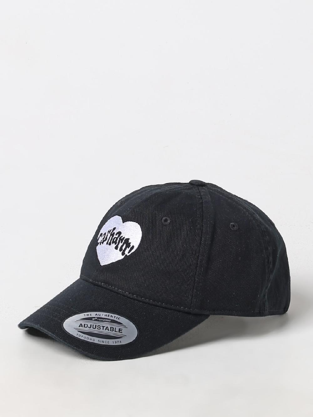 Giglio Cappello Carhartt Wip in twill di cotone con logo ricamato