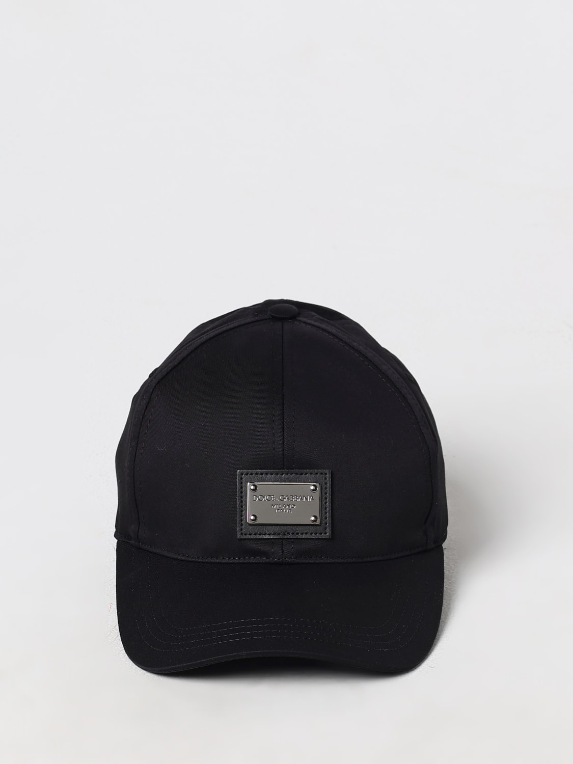 Giglio Cappello Dolce & Gabbana In Cotone Con Placca Logo