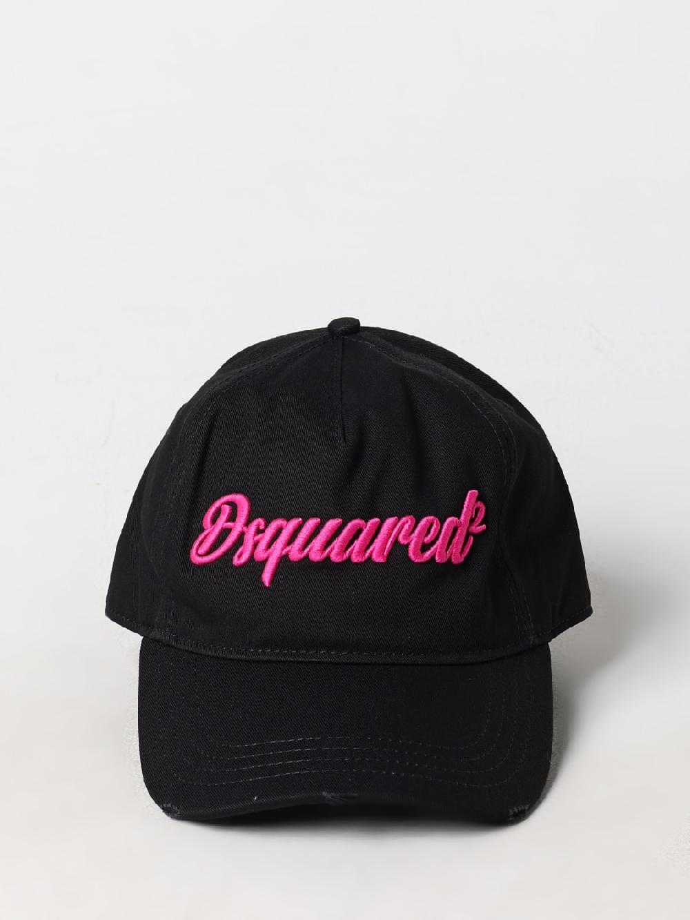 Giglio Cappello Dsquared2 In Cotone Con Logo Ricamato