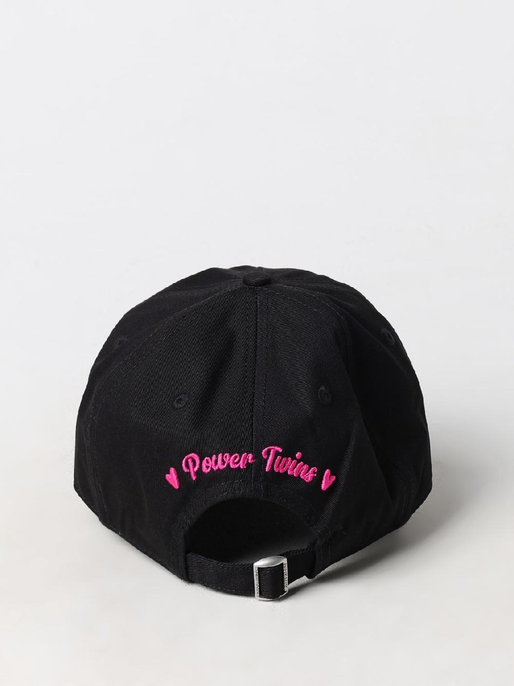 Giglio Cappello Dsquared2 In Cotone Con Logo Ricamato