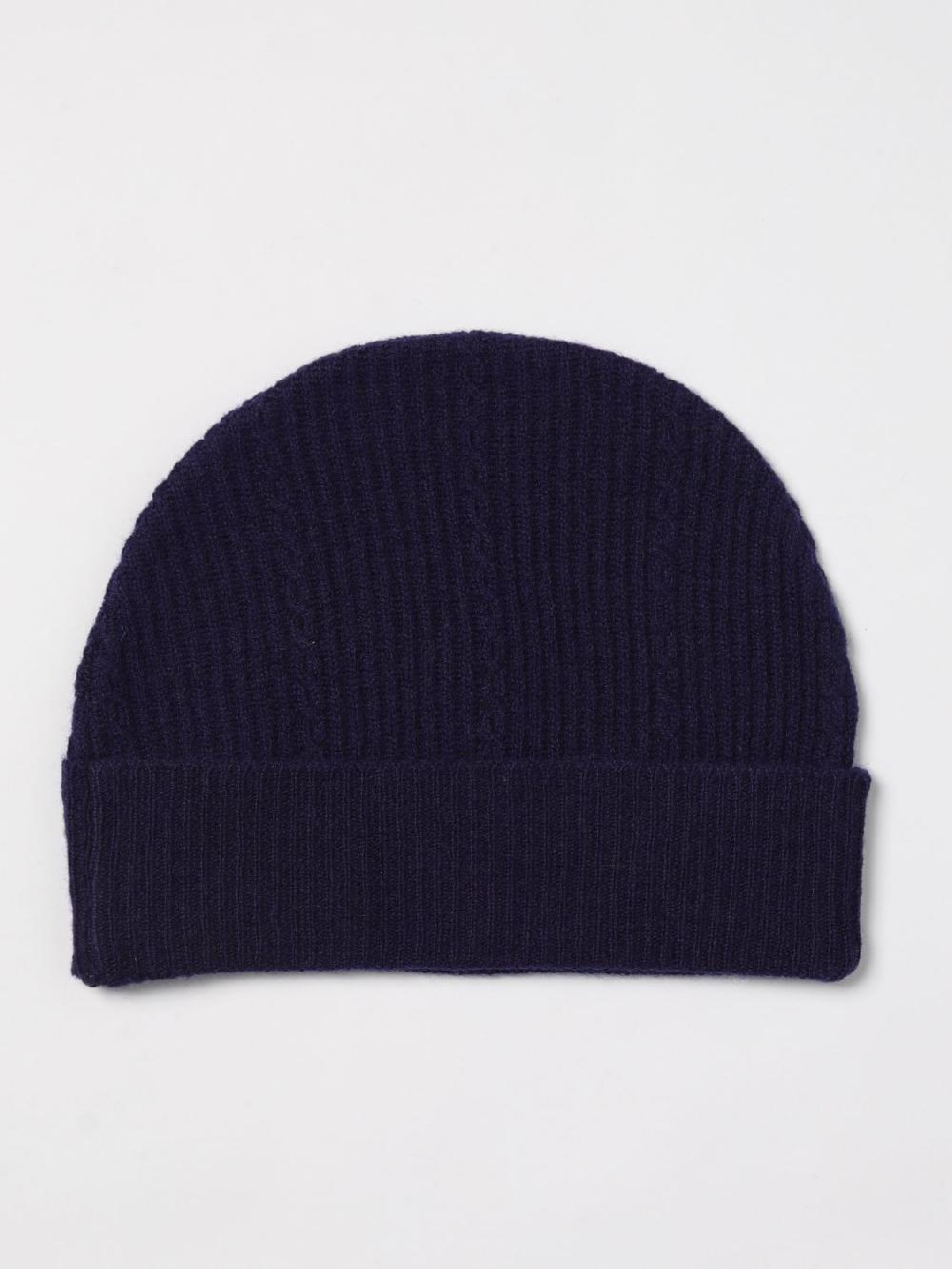 Giglio Cappello Etro In Lana A Coste Con Logo Ricamato