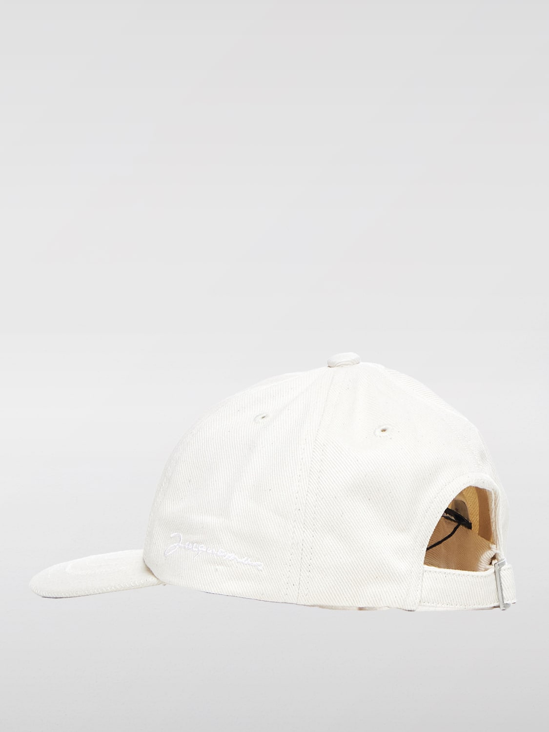 Giglio Cappello Jacquemus In Cotone Con Logo Ricamato