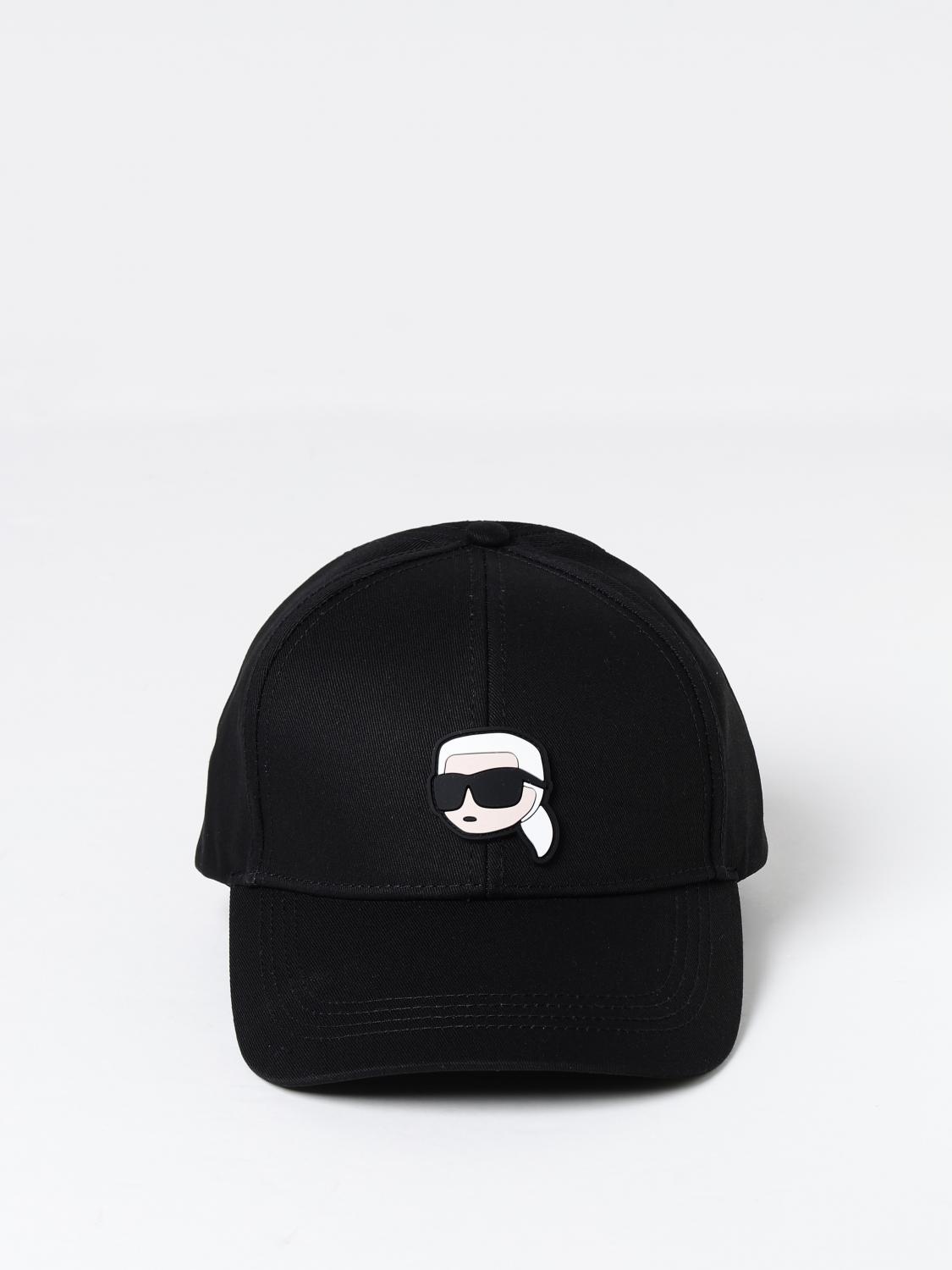Giglio Cappello Karl Lagerfeld In Cotone Con Patch Logo