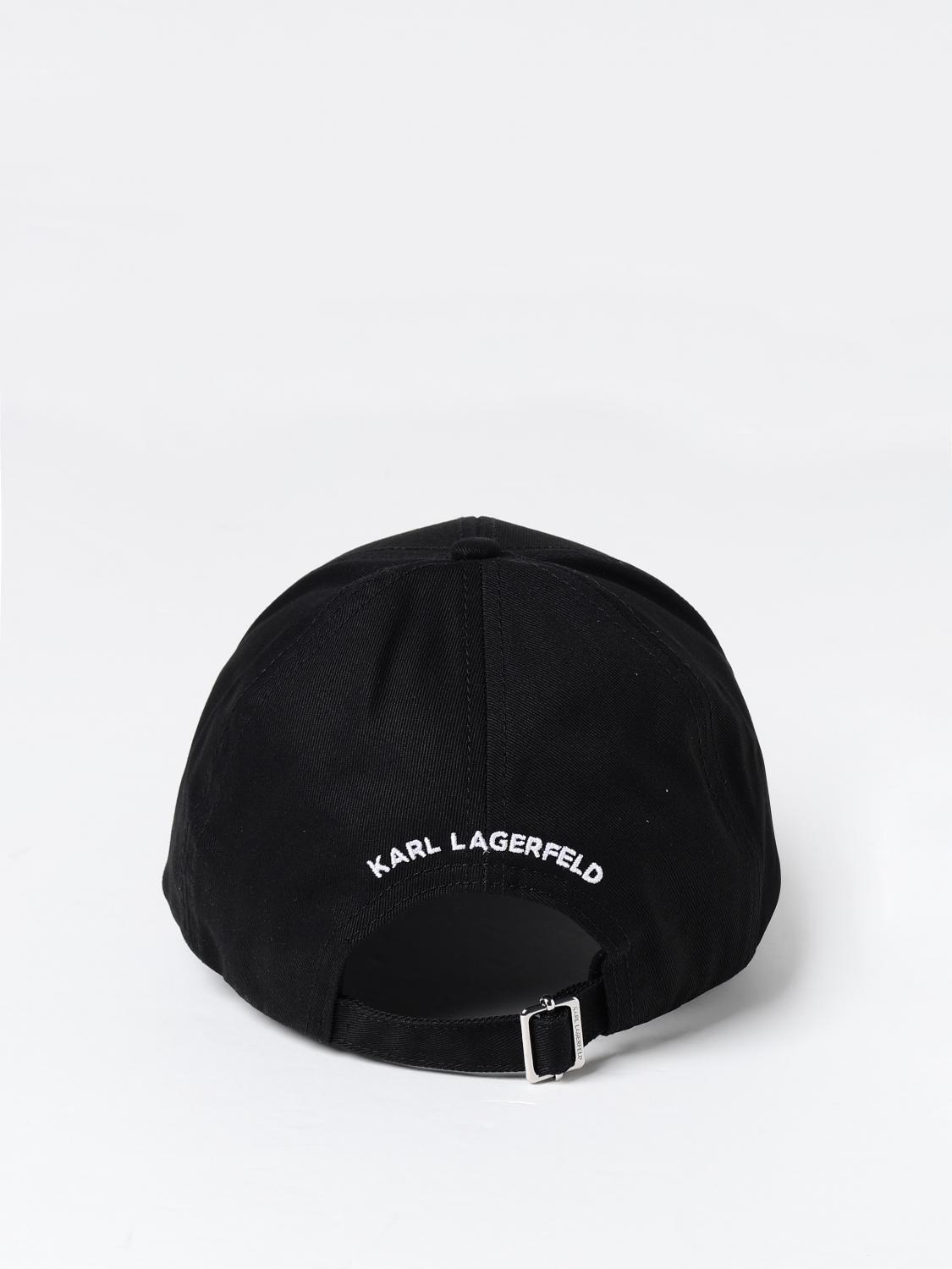 Giglio Cappello Karl Lagerfeld In Cotone Con Patch Logo