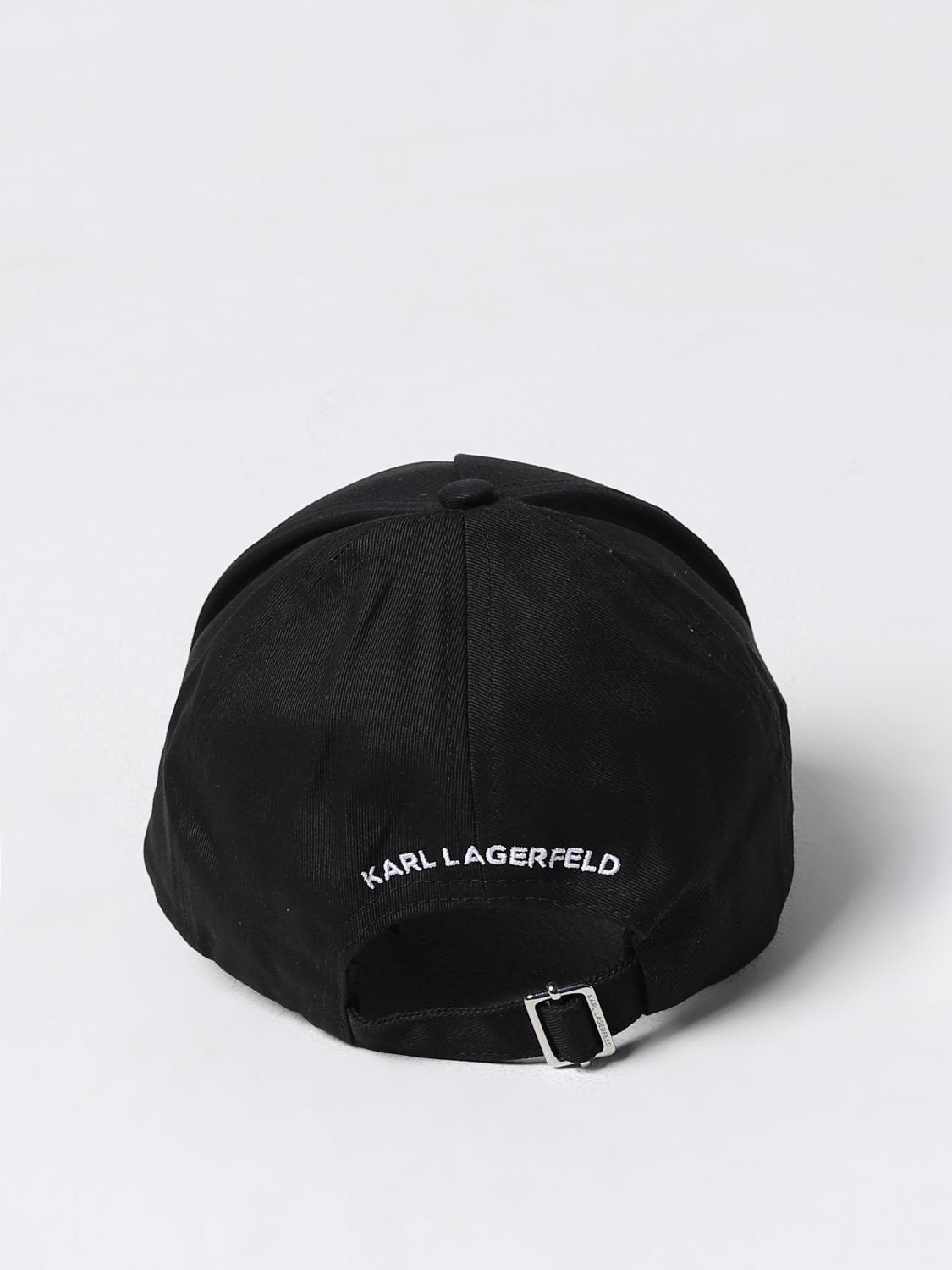 Giglio Cappello Karl Lagerfeld In Cotone Con Stampa