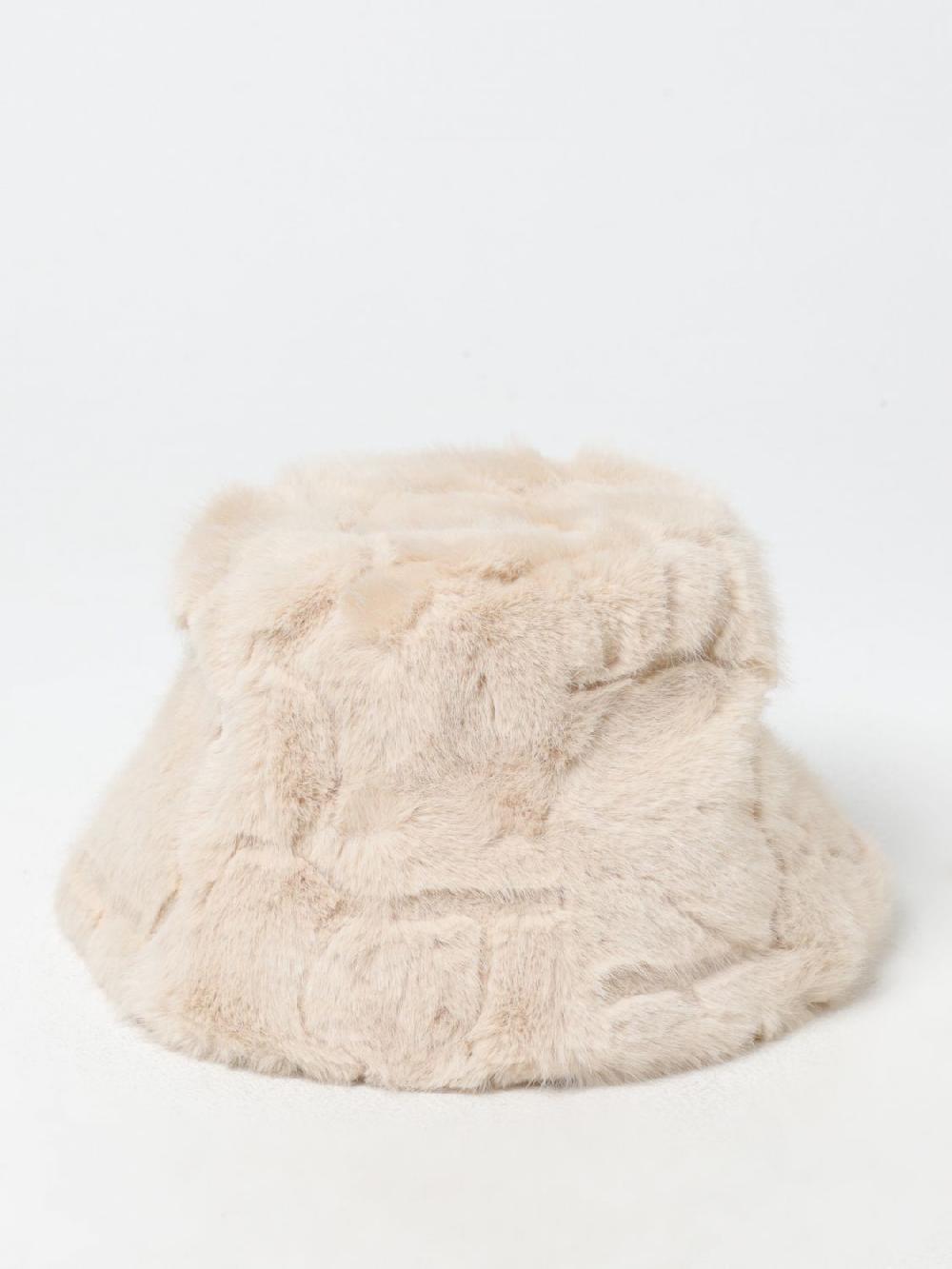 Giglio Cappello Oval T Twinset in pelliccia sintetica
