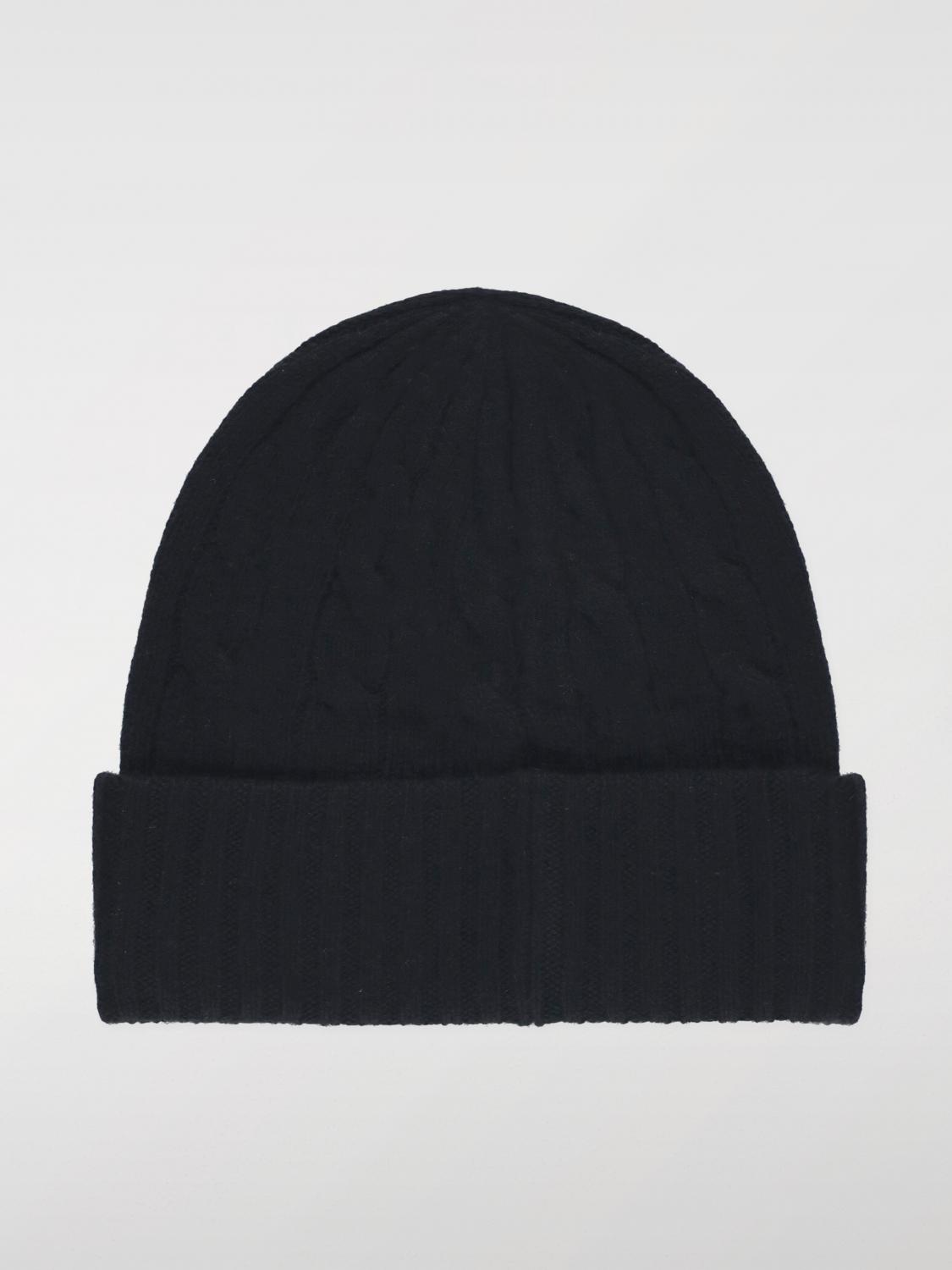 Giglio Cappello Polo Ralph Lauren In Lana Con Intarsio Intrecciato