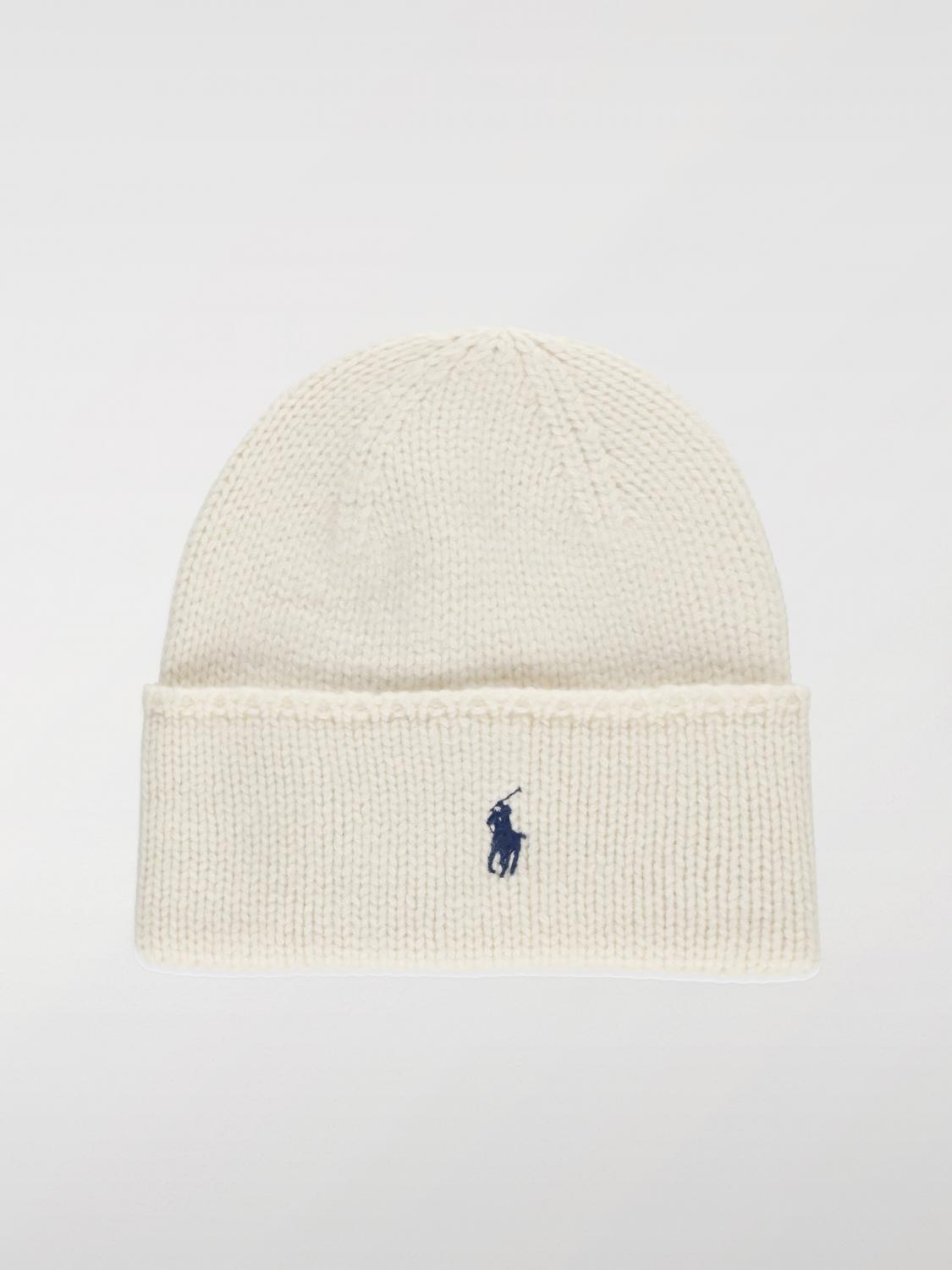 Giglio Cappello Polo Ralph Lauren in lana con logo ricamato