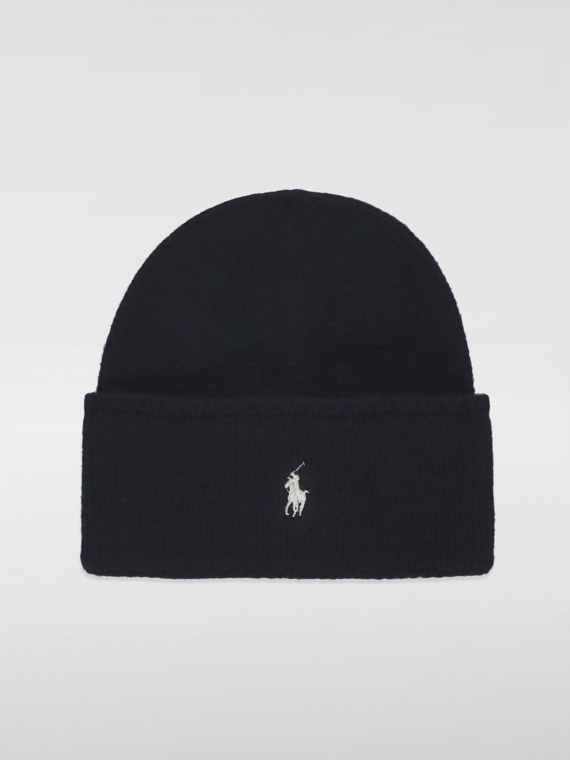 Giglio Cappello Polo Ralph Lauren in lana con logo ricamato