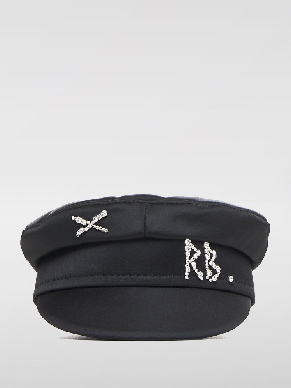 Giglio Cappello Ruslan Baginskiy In Raso Con Logo Di Strass