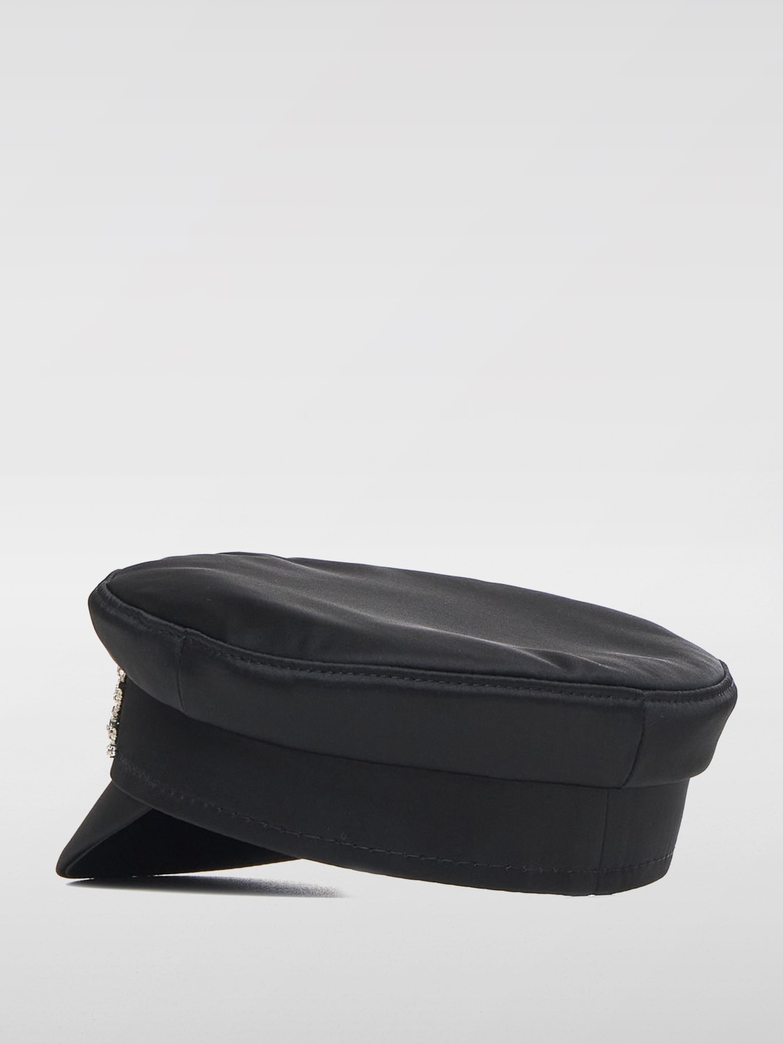 Giglio Cappello Ruslan Baginskiy In Raso Con Logo Di Strass
