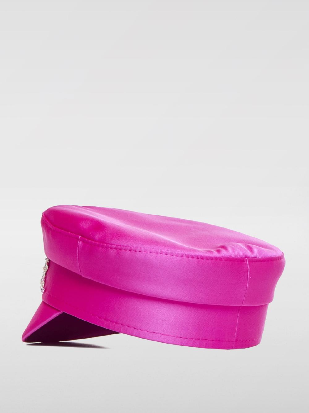 Giglio Cappello Ruslan Baginskiy In Raso Con Logo Di Strass