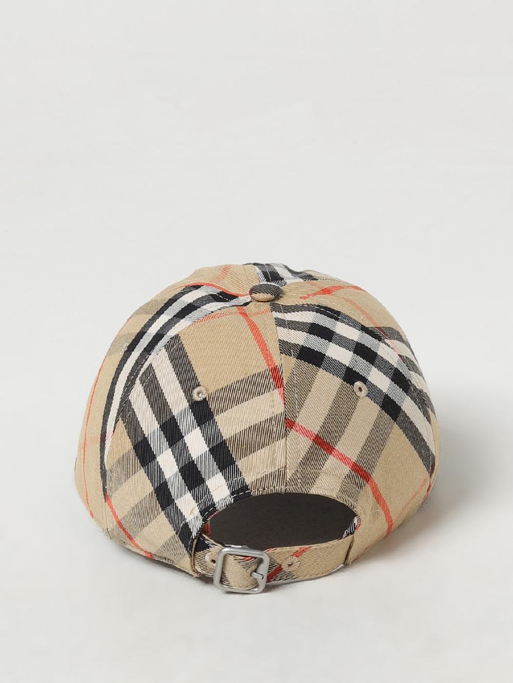 Giglio Cappello Vintage Check Burberry In Cotone Jacquard