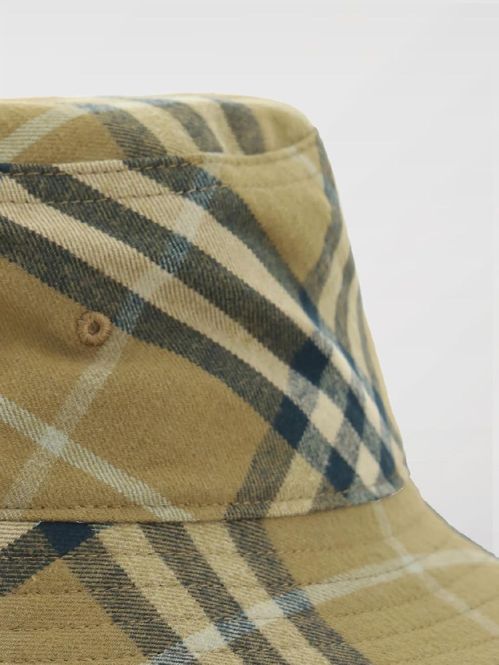 Giglio Cappello Vintage Check Burberry In Cotone Jacquard