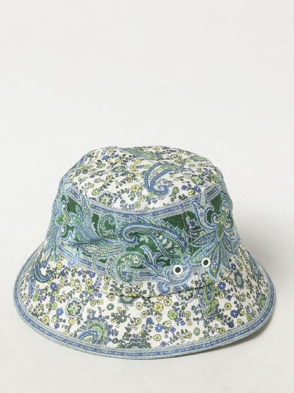 Giglio Cappello Zimmermann In Cotone Con Motivo Paisley All Over