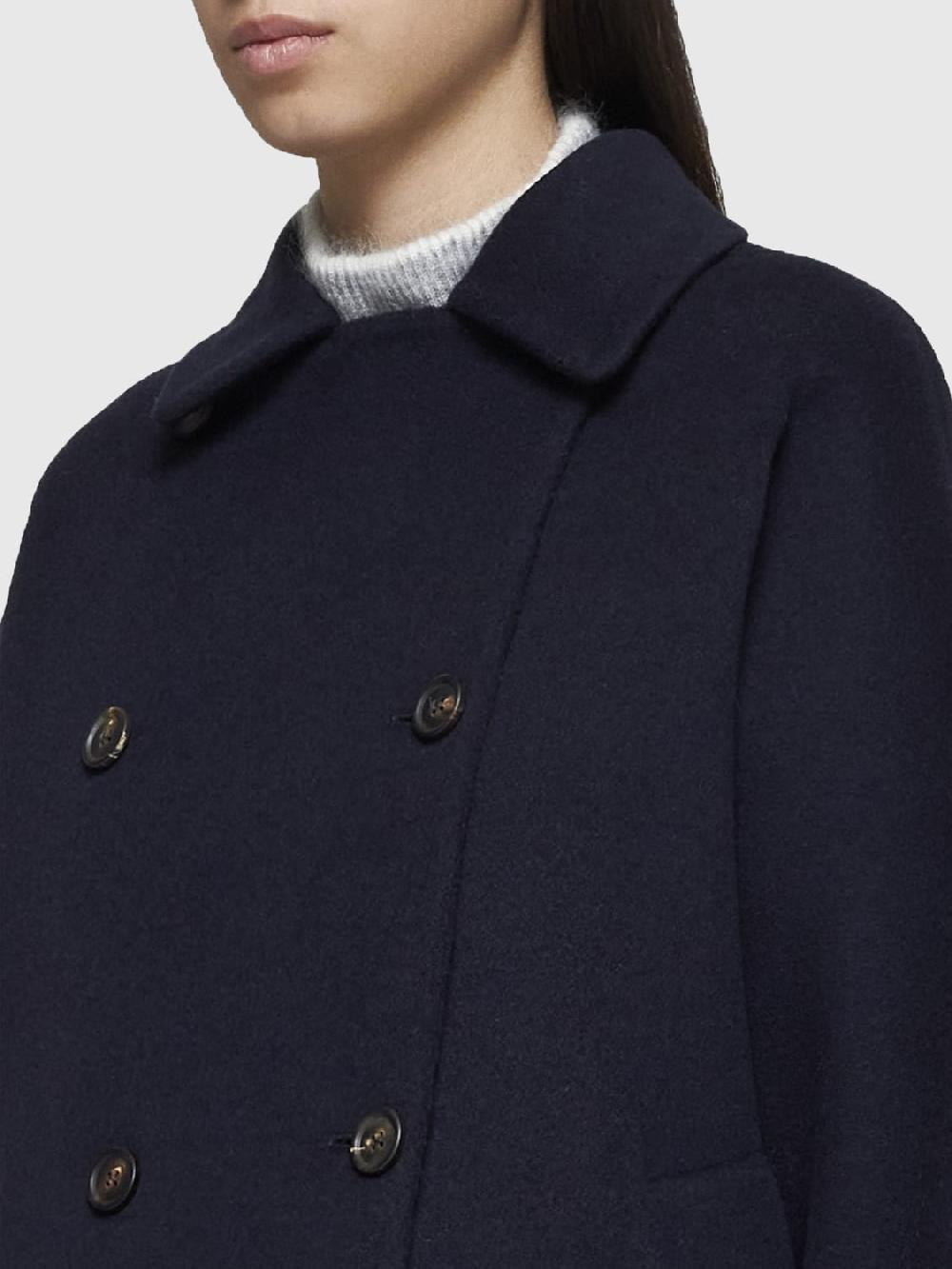 Giglio Cappotto A Doppiopetto Brunello Cucinelli In Cashmere
