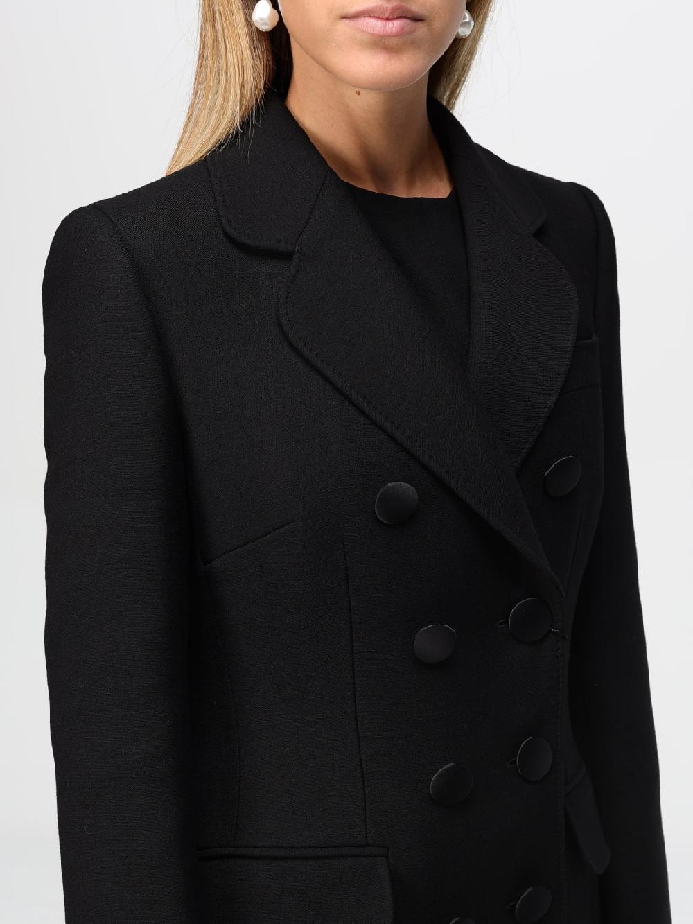 Giglio Cappotto A Doppiopetto Dolce & Gabbana In Lana Vergine