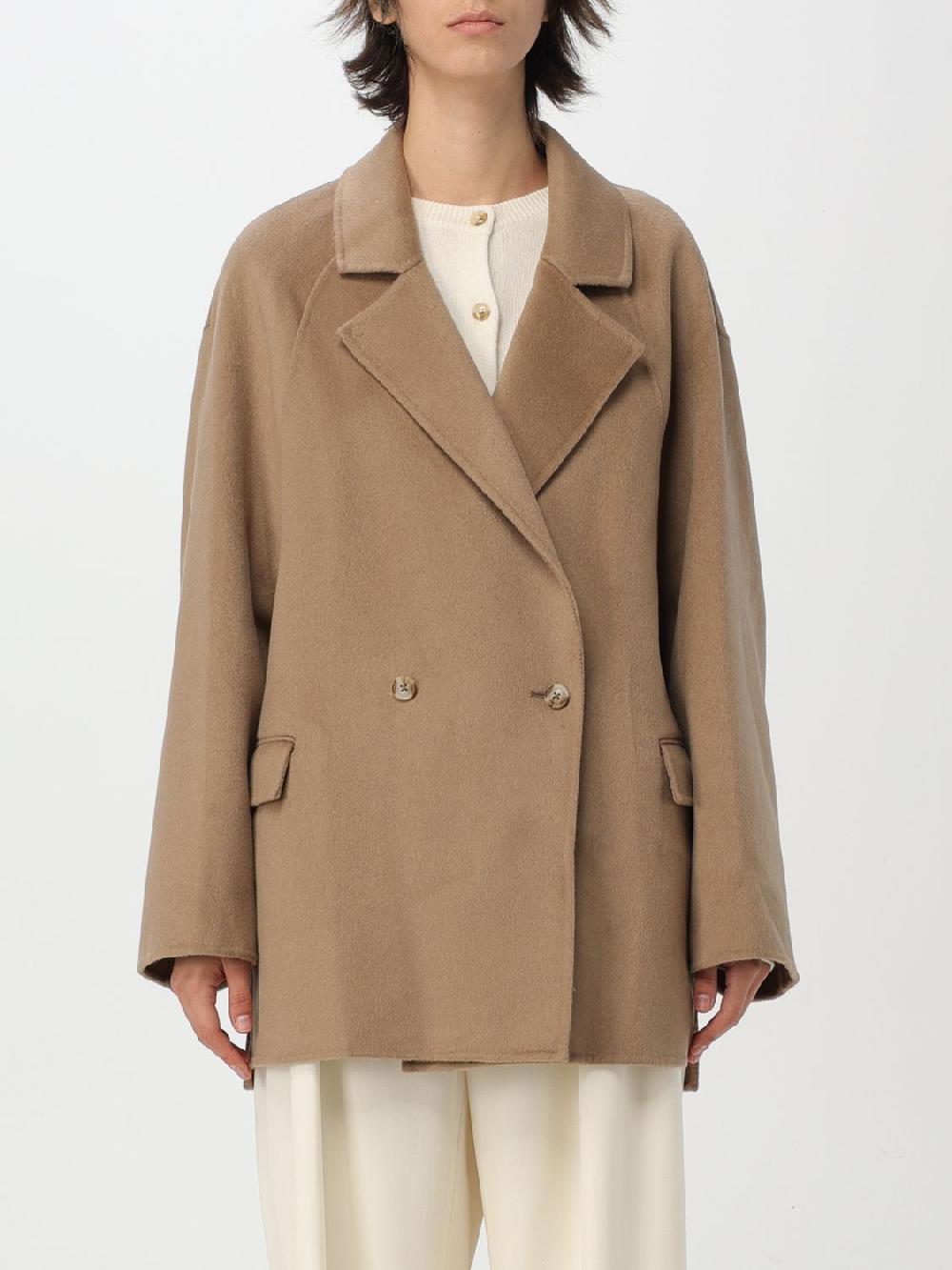 Giglio Cappotto a doppiopetto Lou Lou Studio in lana e cashmere