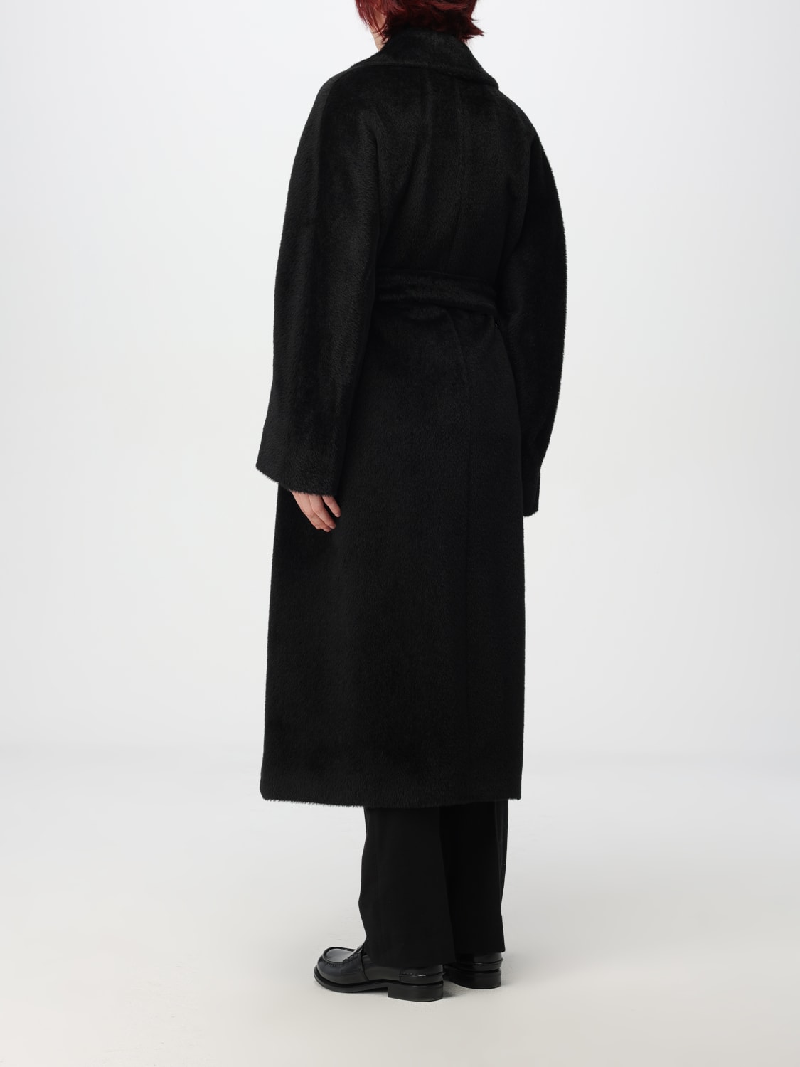 Giglio Cappotto A Doppiopetto 'S Max Mara In Misto Lana