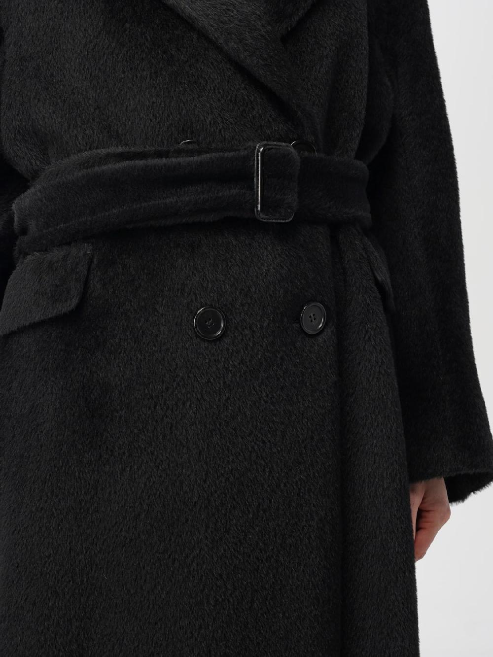 Giglio Cappotto A Doppiopetto 'S Max Mara In Misto Lana