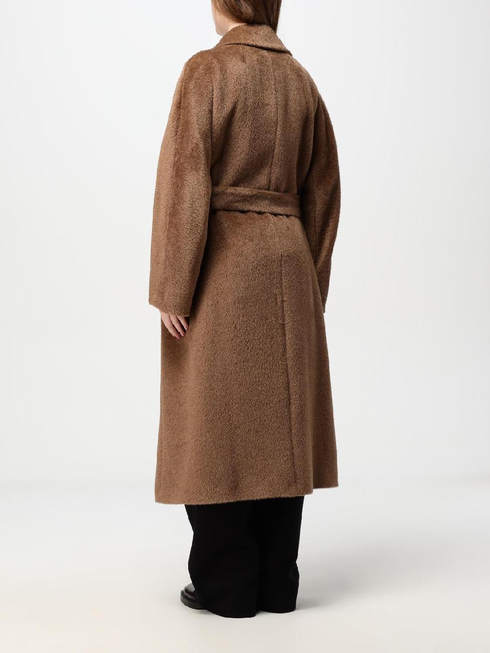 Giglio Cappotto A Doppiopetto 'S Max Mara In Misto Lana