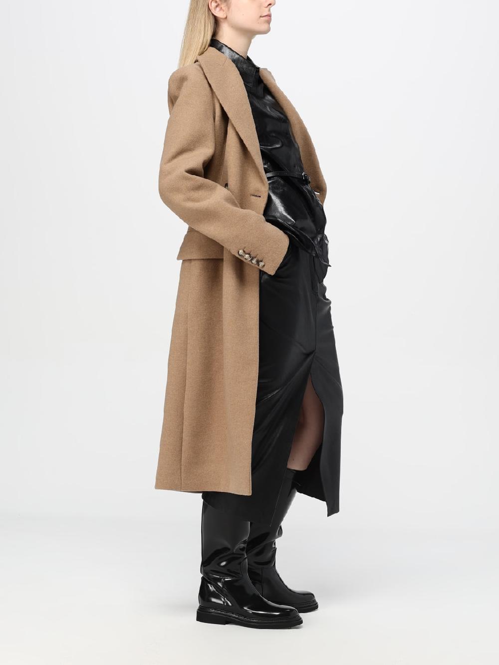 Giglio Cappotto A Doppiopetto Sportmax In Lana E Cashmere