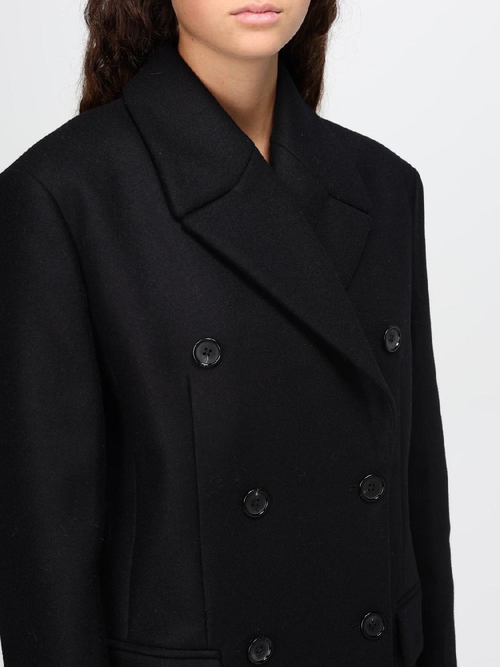 Giglio Cappotto A Doppiopetto Toteme In Misto Lana Riciclata