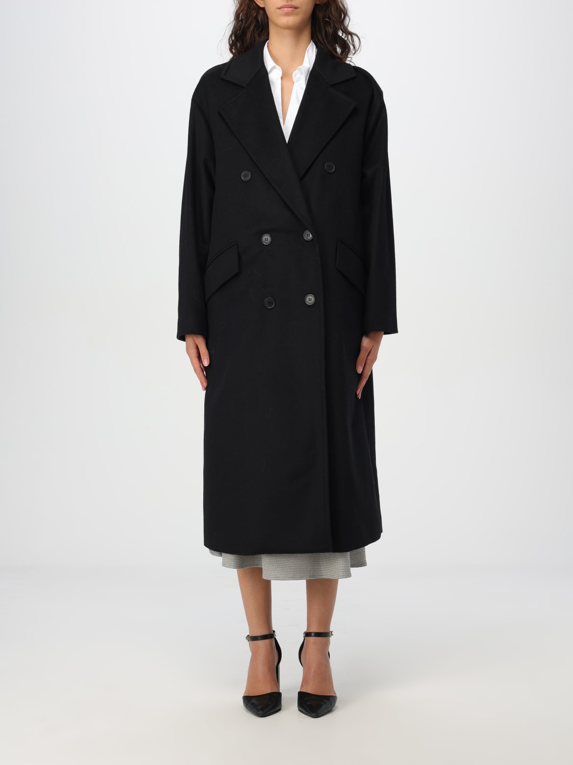 Giglio Cappotto a doppiopetto Twinset in misto lana