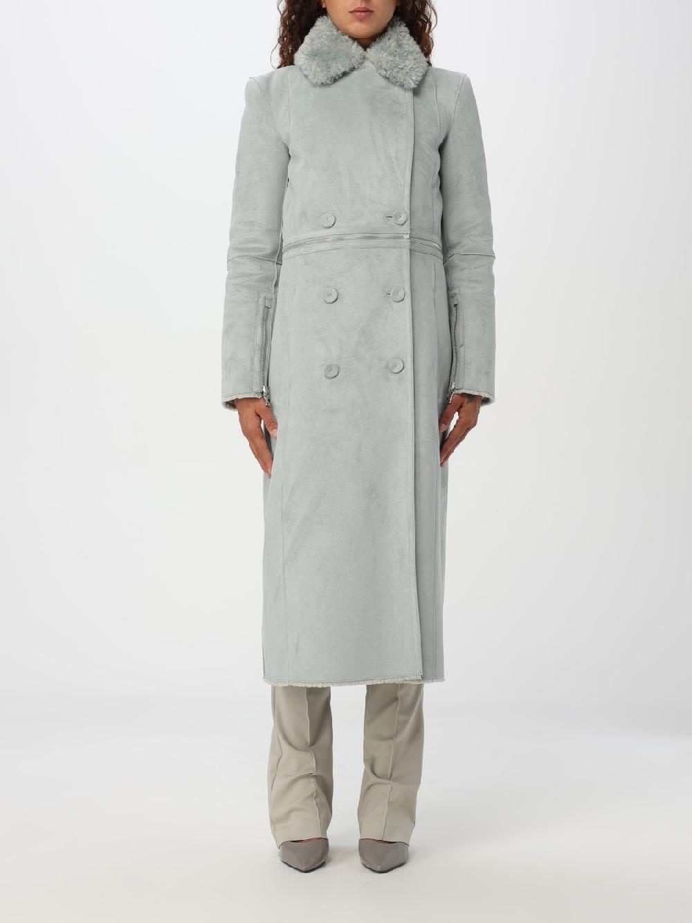 Giglio Cappotto a reversibile Patrizia Pepe in tessuto scamosciato
