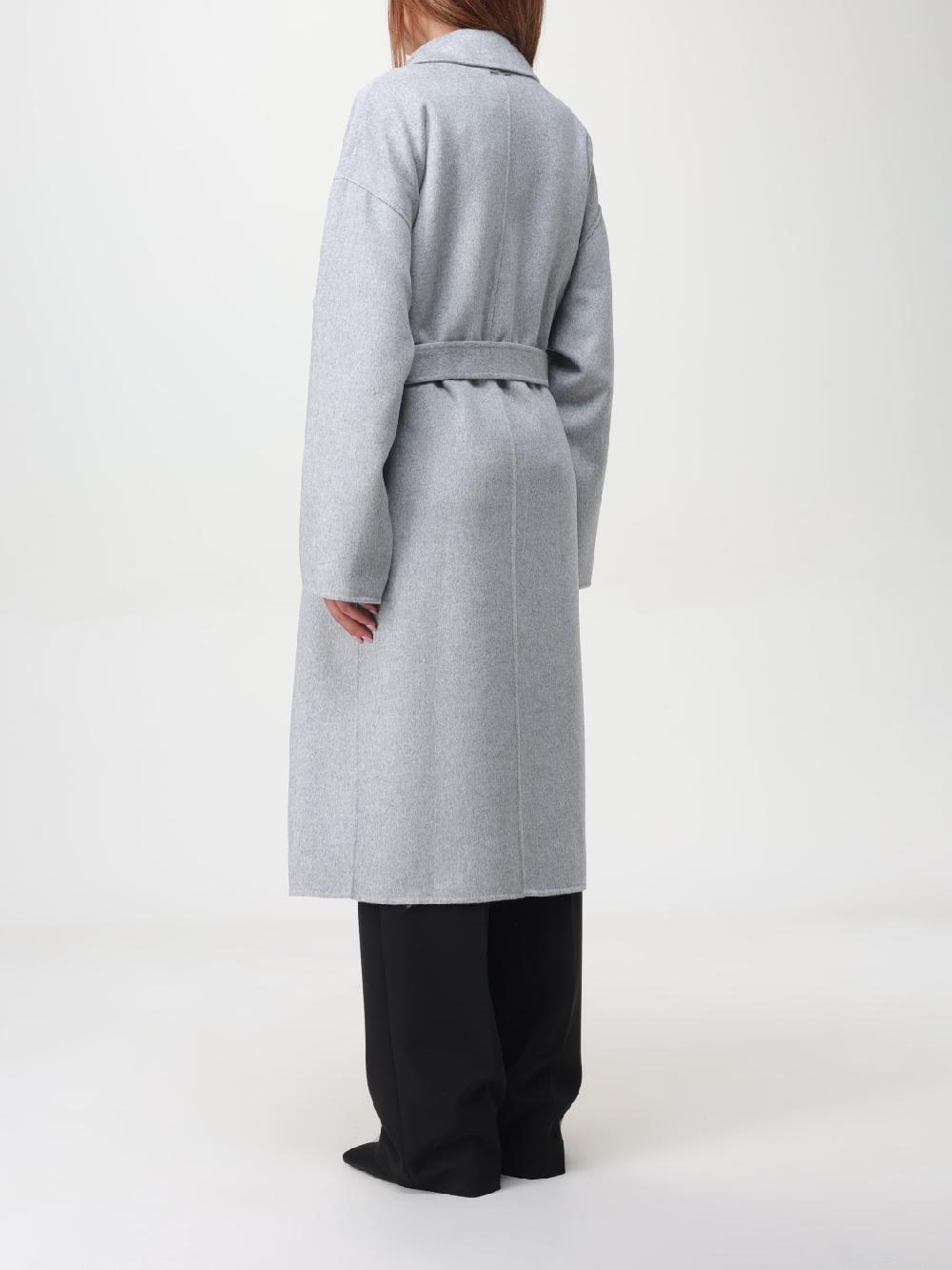 Giglio Cappotto A Vestaglia Calvin Klein In Misto Lana
