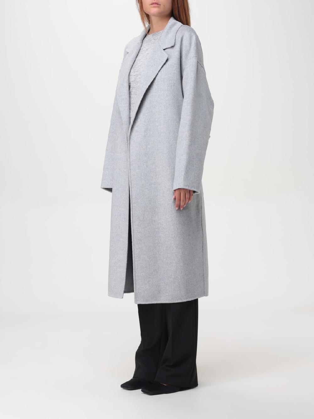 Giglio Cappotto A Vestaglia Calvin Klein In Misto Lana