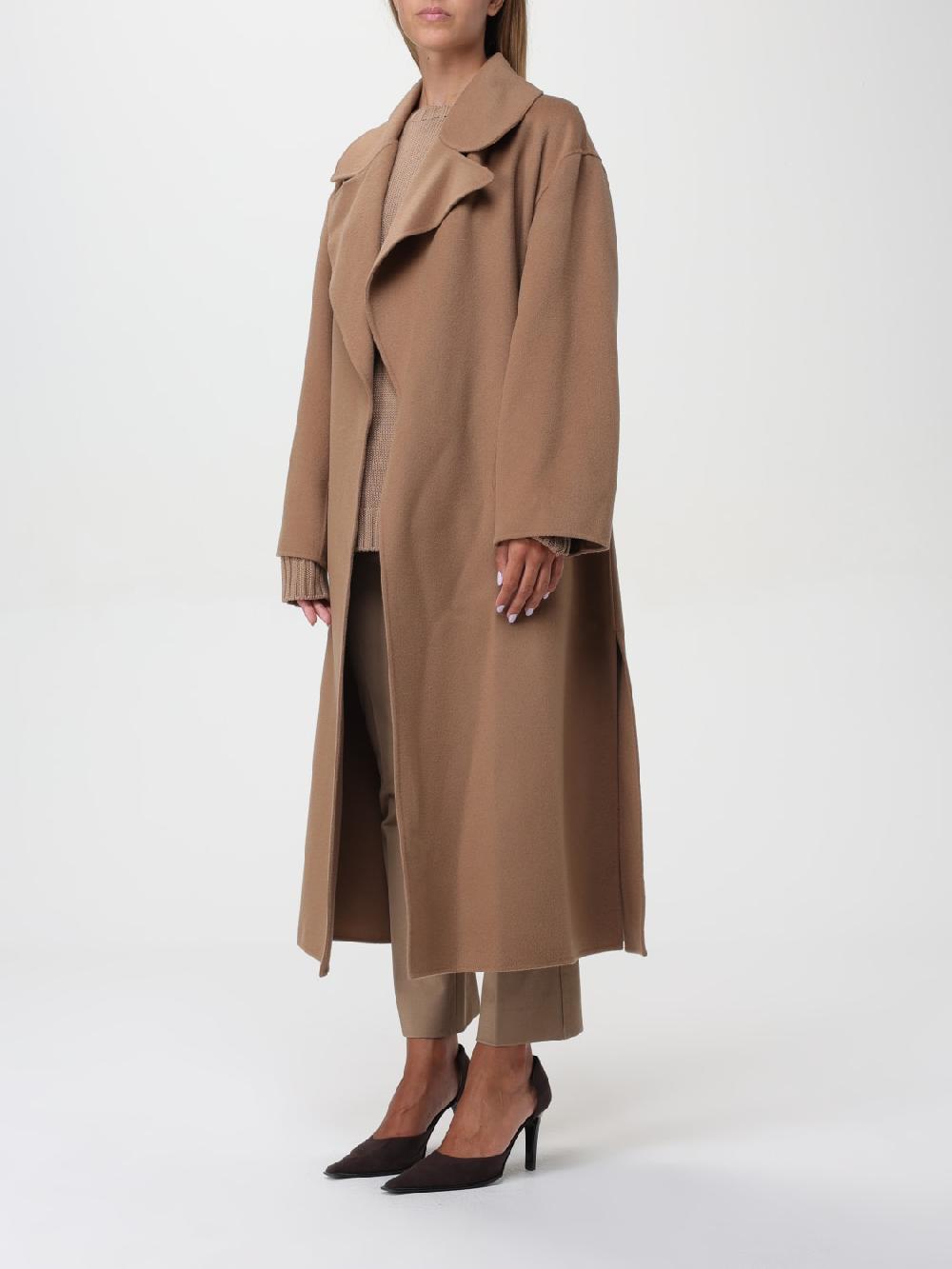 Giglio Cappotto A Vestaglia In Lana Vergine Max Mara