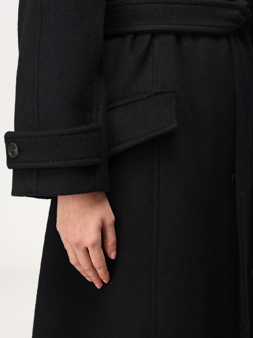 Giglio Cappotto Doppiopetto Alberta Ferretti In Lana