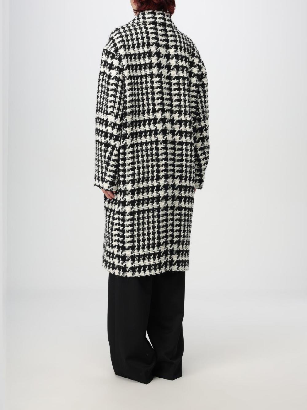 Giglio Cappotto Doppiopetto Dolce & Gabbana In Misto Lana