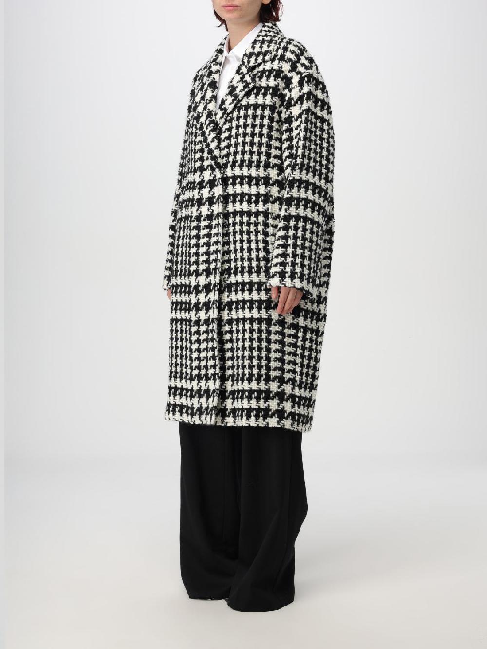 Giglio Cappotto Doppiopetto Dolce & Gabbana In Misto Lana